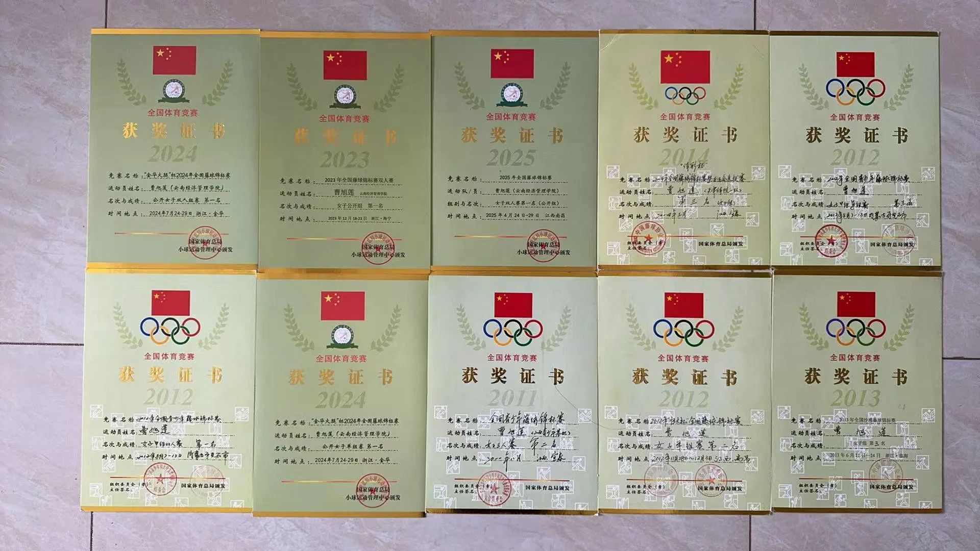 藤球，又双叒叕全国冠军！她是云经管“三冠曹”‼️ 第 5 张